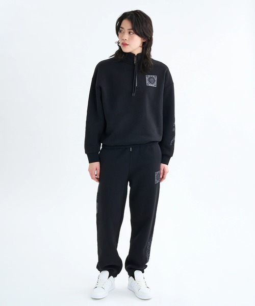 RVCA(ルーカ)の「RVCA レディース BAGGY BF SWEAT PANTS セットアップボトムス 【2025年秋冬モデル】 @autumn/ルーカスウェットパンツ(スウェットパンツ・レディース・オフホワイト/ブラック・MEDIUM/SMALL)」の17枚目の写真