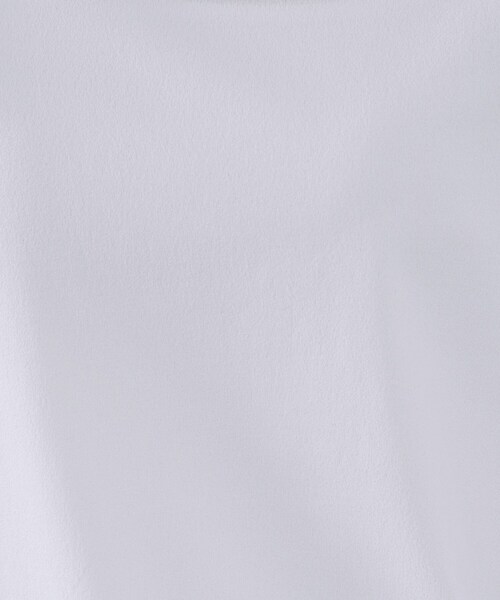 OPAQUE.CLIP(オペークドットクリップ)の「シアーハイネックトップス【洗濯機OK】(Tシャツ/カットソー・レディース・ホワイト/ライトグレー/ブラック/サックスブルー/アイボリー・36/38/40/42)」の9枚目の写真