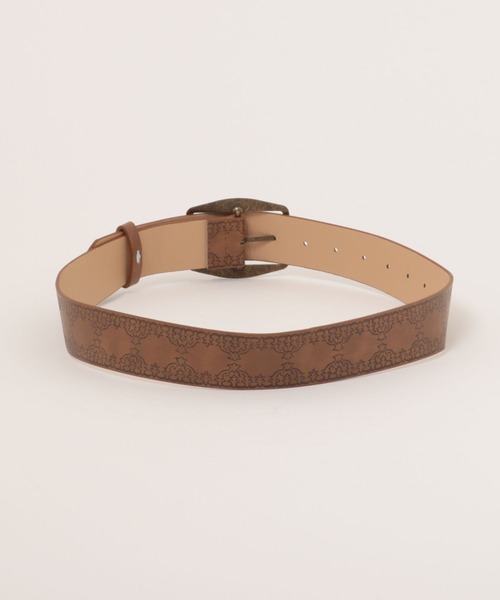 hazyl（ヘイジル）の「vintage-like belt / ヴィンテージライクベルト（ベルト・レディース・ブラウン系その他・フリー）」の10枚目の写真