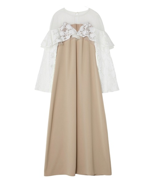 レースラッフルドレス / lace raffle dress