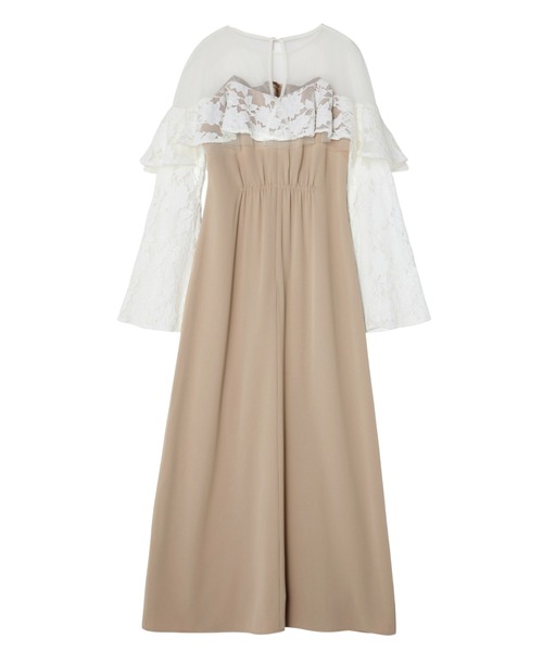 レースラッフルドレス / lace raffle dress