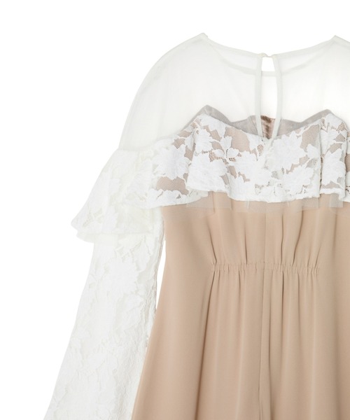 レースラッフルドレス / lace raffle dress