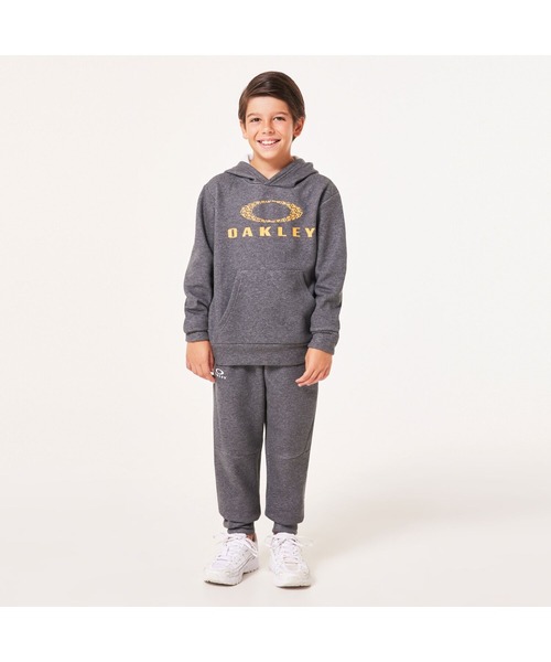 OAKLEY(オークリー)の「オークリー YTR WARM FLEECE HOODY 8.0/フリースフーディー/パーカー/保温/吸汗速乾/ YOUTH キッズ・ユース/OAKLEY(パーカー・キッズ・グレー/ブラック/ブルー/ホワイト系その他・L/M/XS/S/XXS)」の3枚目の写真
