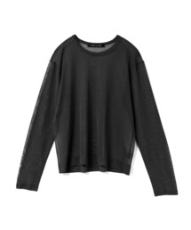 mizuiro ind シアークルーネックプルオーバー