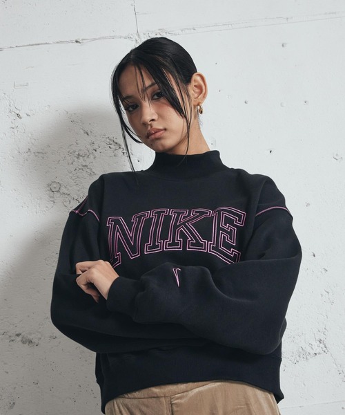 ナイキ スポーツウェア フェニックス フリース ウィメンズ モック