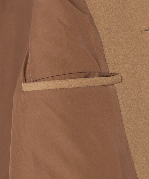 SHIPS any: PURE WOOL MELTON ステンカラー コート 25AW◇（ステン