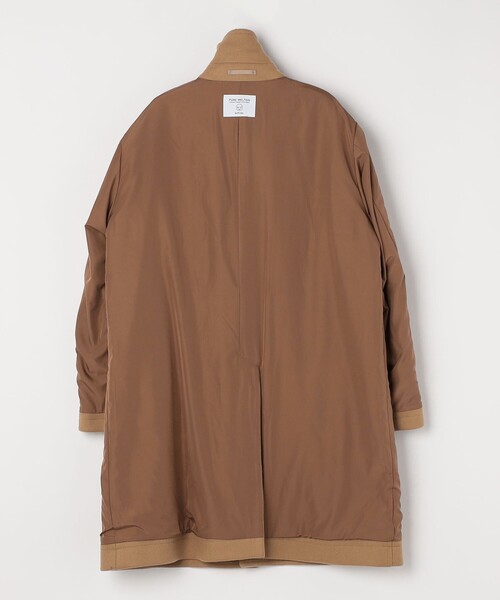 SHIPS any: PURE WOOL MELTON ステンカラー コート 25AW◇（ステン