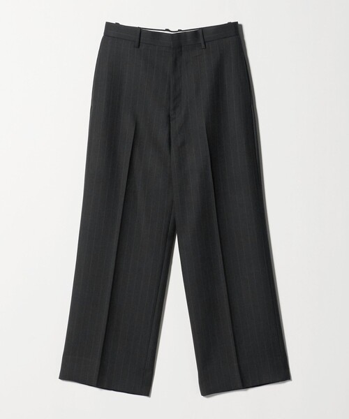 H＞クリア ダブルクロス ワイドスラックス（スラックス）｜H