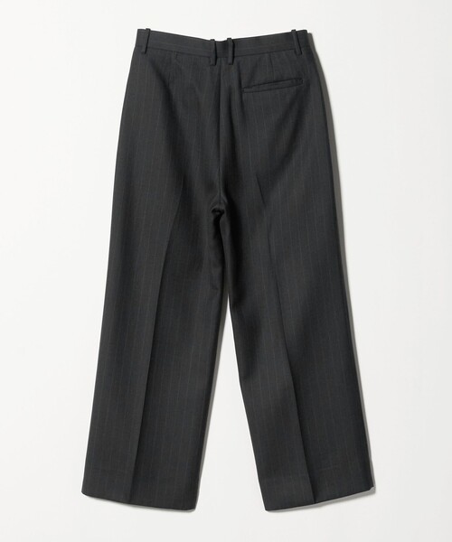 H＞クリア ダブルクロス ワイドスラックス（スラックス）｜H