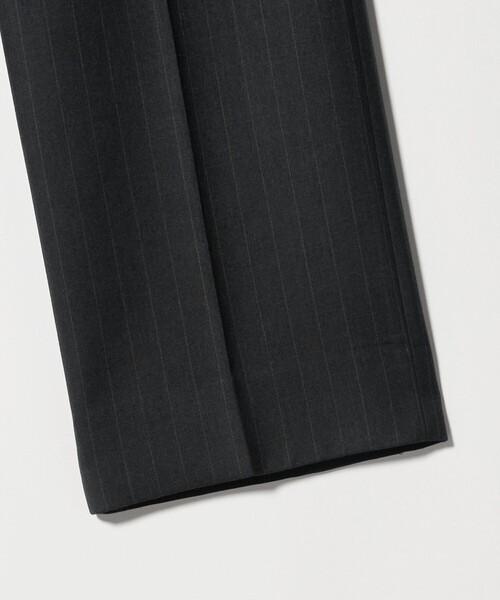 H＞クリア ダブルクロス ワイドスラックス（スラックス）｜H