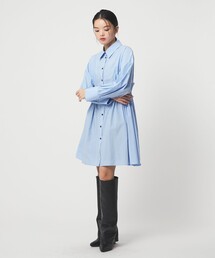 EMMEL REFINES | <EMMEL REFINES>EM ドロストシャツ チュニック ワンピース(ワンピース)