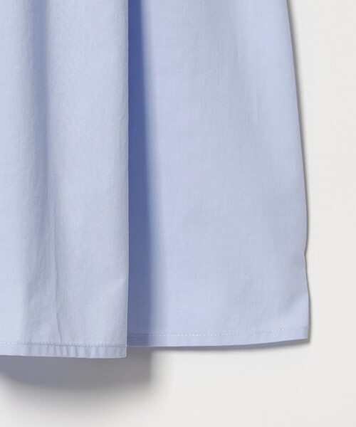 EMMEL REFINES(エメルリファインズ)の「<EMMEL REFINES>EM ドロストシャツ チュニック ワンピース(ワンピース・レディース・ホワイト/ライトブルー・FREE)」の15枚目の写真