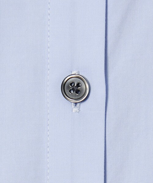 EMMEL REFINES(エメルリファインズ)の「<EMMEL REFINES>EM ドロストシャツ チュニック ワンピース(ワンピース・レディース・ホワイト/ライトブルー・FREE)」の4枚目の写真