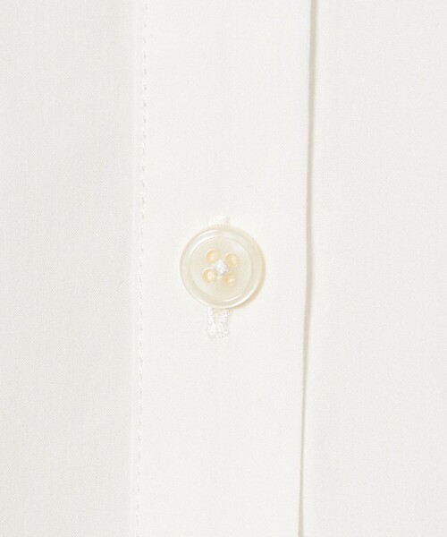 EMMEL REFINES(エメルリファインズ)の「<EMMEL REFINES>EM ドロストシャツ チュニック ワンピース(ワンピース・レディース・ホワイト/ライトブルー・FREE)」の7枚目の写真