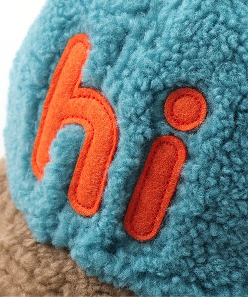 BREEZE（ブリーズ）の「Bpop もこもこベビーキャップ（キャップ・キッズ・ブルー/オフホワイト・46/48）」の12枚目の写真