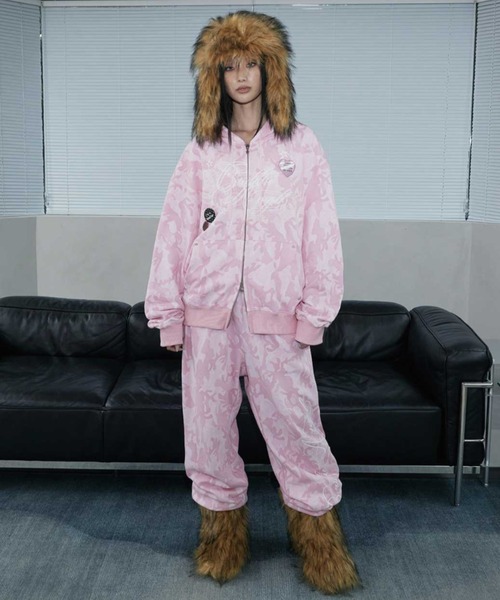 A'GEM/9 × .kom 『NIIER NOR/ニアノア』 BADDIE ANGEL SWEATPANTS