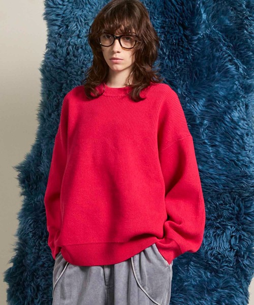 MAISON SPECIAL プライムオーバークルーネックプルオーバー MAISON SPECIAL（メゾンスペシャル）の「《ユニセックスアイテム