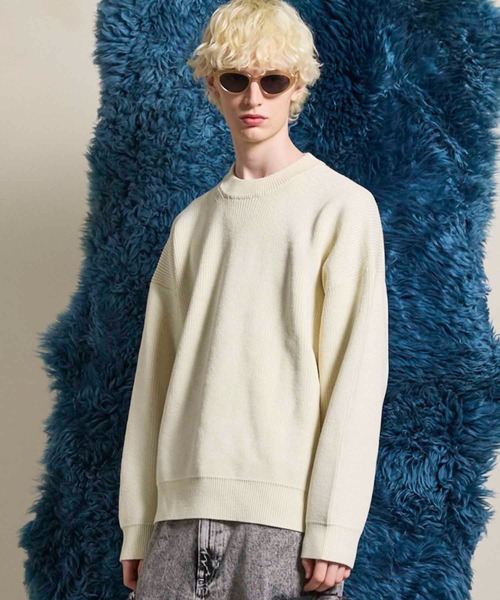 MAISON SPECIAL プライムオーバークルーネックプルオーバー MAISON SPECIAL（メゾンスペシャル）の「《ユニセックスアイテム