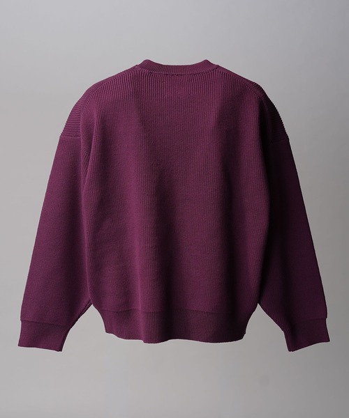 UNISEX》Prime-Over Pullover Crew Neck Knit/プライムオーバープル