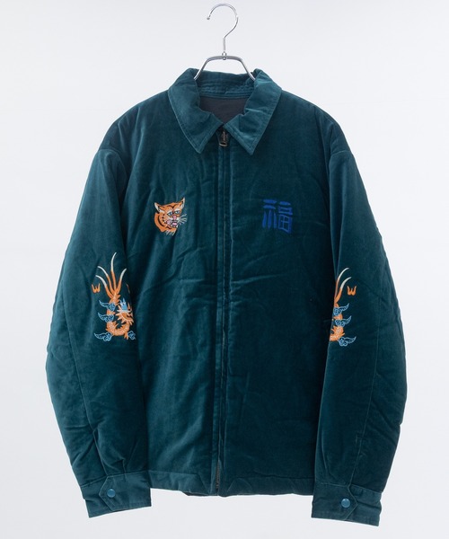 JOHN'S CLOSET(ジョンズクローゼット)の「【22】リバーシブル ベトナムジャケット 別珍&ナイロンリップ コットンツイル&ナイロンリップ(ミリタリージャケット・メンズ・マルーン/グリーン/オフホワイト/ブラック・X-LARGE/LARGE/MEDIUM)」の11枚目の写真