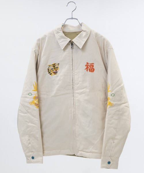 JOHN'S CLOSET(ジョンズクローゼット)の「【22】リバーシブル ベトナムジャケット 別珍&ナイロンリップ コットンツイル&ナイロンリップ(ミリタリージャケット・メンズ・マルーン/グリーン/オフホワイト/ブラック・X-LARGE/LARGE/MEDIUM)」の5枚目の写真