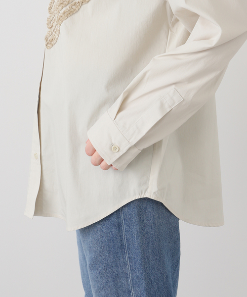 セール】【FUMIE TANAKA(フミエタナカ)】napoleon sh：シャツ（シャツ