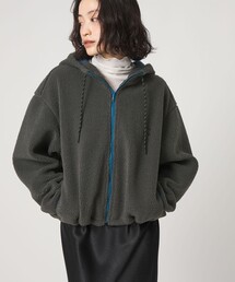 CITEN（シテン）の「＜CITEN＞ロゴボアフリースブルゾン（ブルゾン）」