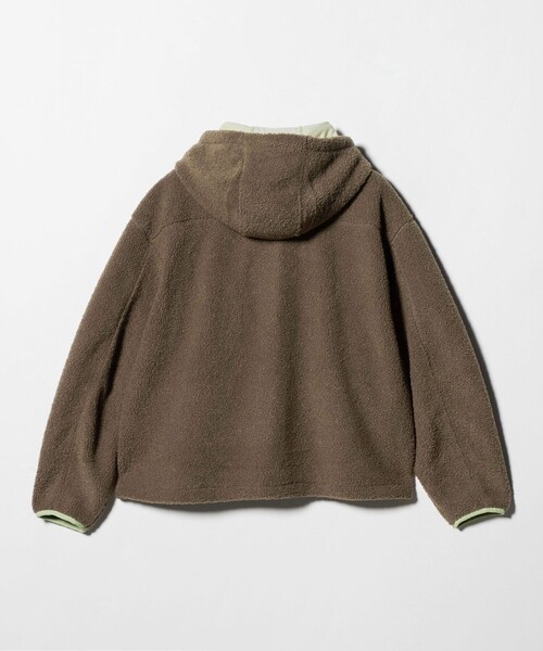 CITEN（シテン）の「＜CITEN＞ロゴボアフリースブルゾン（ブルゾン・レディース・ブラウン系/ダークグレー・S/M）」の20枚目の写真