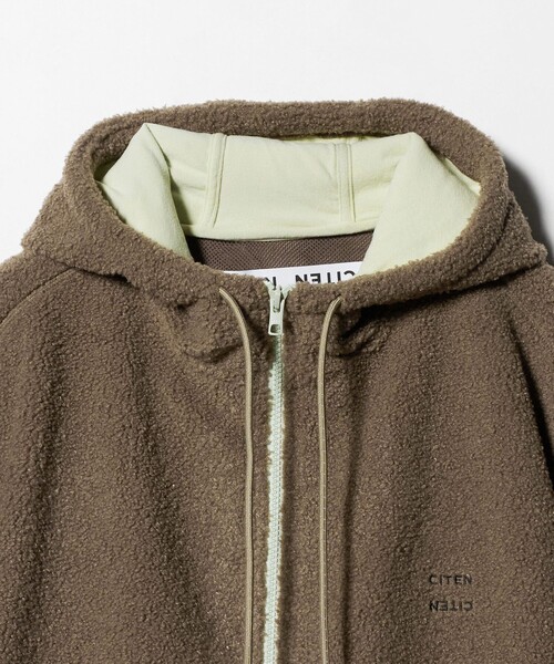 CITEN（シテン）の「＜CITEN＞ロゴボアフリースブルゾン（ブルゾン・レディース・ブラウン系/ダークグレー・S/M）」の21枚目の写真
