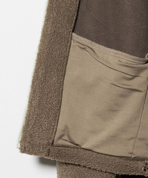 CITEN（シテン）の「＜CITEN＞ロゴボアフリースブルゾン（ブルゾン・レディース・ブラウン系/ダークグレー・S/M）」の22枚目の写真