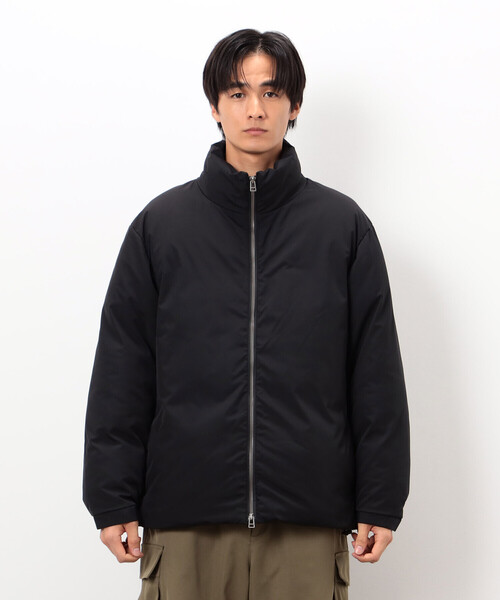 COMME CA ISM（コムサイズム）の「ポリエステル タッサー 機能中綿 スタンドカラーブルゾン（ブルゾン・メンズ・グレー/ブラック・LARGE/MEDIUM）」の12枚目の写真