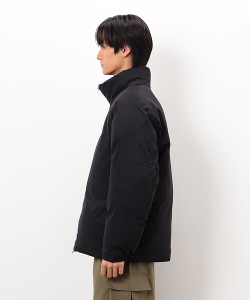 COMME CA ISM（コムサイズム）の「ポリエステル タッサー 機能中綿 スタンドカラーブルゾン（ブルゾン・メンズ・グレー/ブラック・LARGE/MEDIUM）」の13枚目の写真