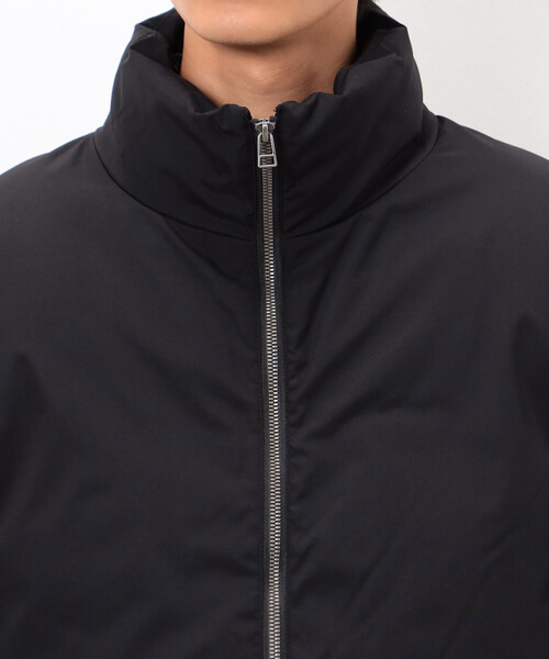 COMME CA ISM（コムサイズム）の「ポリエステル タッサー 機能中綿 スタンドカラーブルゾン（ブルゾン・メンズ・グレー/ブラック・LARGE/MEDIUM）」の15枚目の写真