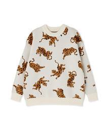 BEAVER（ビーバー）の「B omnivore/ビーオムニボー　TIGER KNIT TOP（ニット/セーター）」