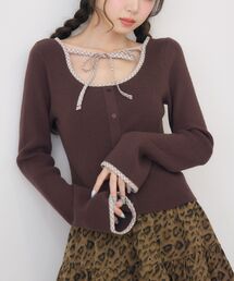 ems excite | 【新色追加】チェックパイピングNTPO(ニット/セーター)