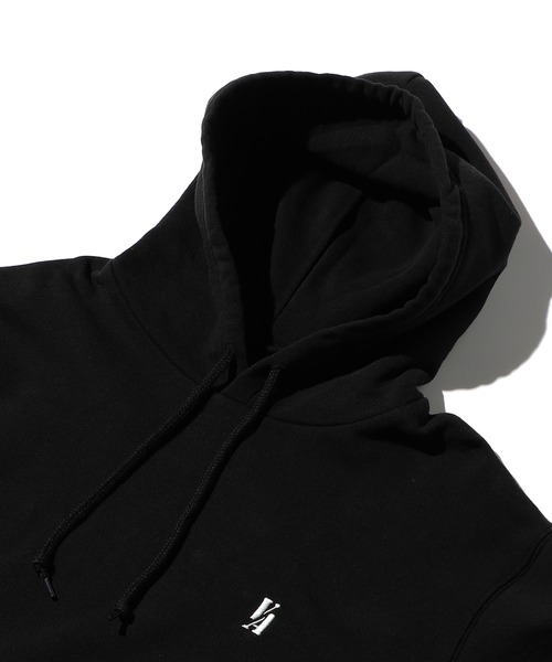 Valley Apparel（バレーアパレル）の「ベーシックエンブレムパーカー（パーカー・メンズ・ヘザーグレー/ブラック・LARGE/X-LARGE/MEDIUM）」の4枚目の写真