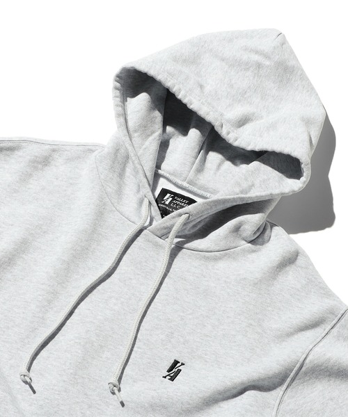 Valley Apparel（バレーアパレル）の「ベーシックエンブレムパーカー（パーカー・メンズ・ヘザーグレー/ブラック・LARGE/X-LARGE/MEDIUM）」の9枚目の写真