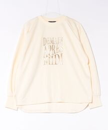 TC裏毛メタリクロゴプルオーバー