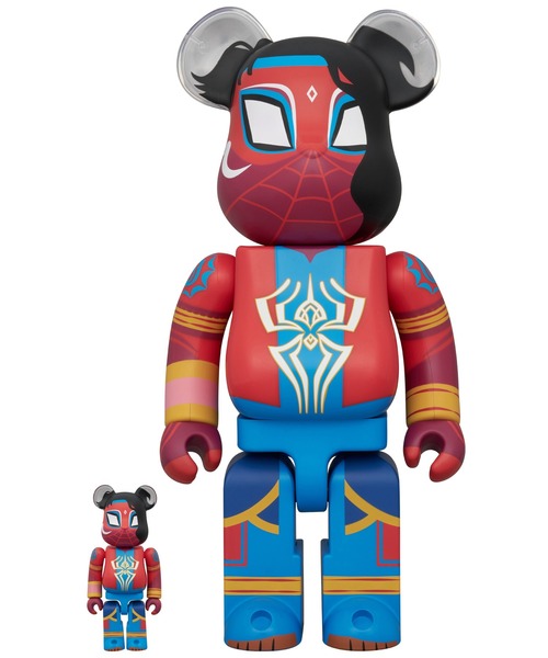 BE@RBRICK IRON SPIDER 100％ & 400％ MEDICOM TOY（メディコム・トイ