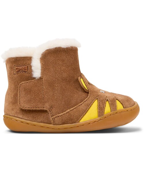 CAMPER（カンペール）の「[カンペール] PEU CAMI First Walker / ハイカットシューズ（ブーツ・キッズ・キャメル・13.5cm/14.5cm/15.0cm/16.0cm/16.5cm/13.0cm）」の2枚目の写真