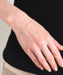 Demi-Luxe BEAMS | wePERM / All Peop 2ビーズ ブレスレット ゴールド(ブレスレット)