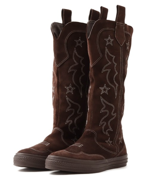 CONVERSE(コンバース)の「CONVERSE ALL STAR WESTERNBOOTS ST Z / コンバース オールスター ウエスタンブーツ ST Z(ブーツ・レディース・ブラウン・23.0cm/23.5cm/24.0cm/24.5cm/25.0cm)」の1枚目の写真
