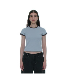 PWC バインディングショートスリーブTシャツ_6カラー