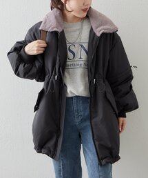 continuer de NICE CLAUP | 衿ファードロスト中綿ジャケット(その他アウター)