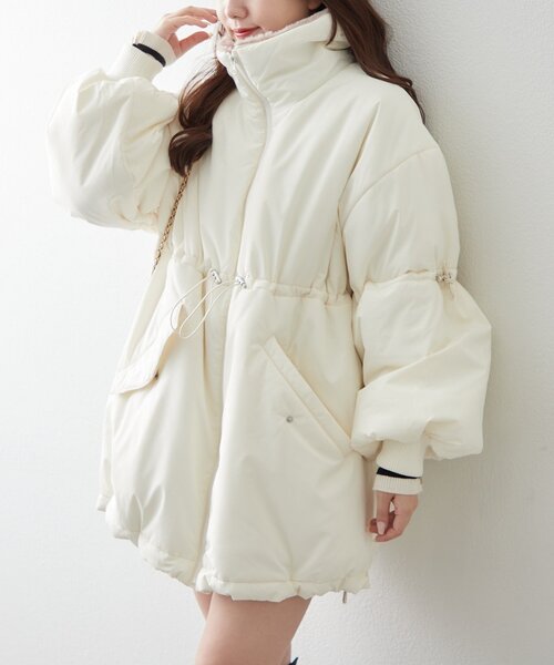 セール】衿ファードロスト中綿ジャケット（その他アウター