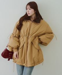 continuer de NICE CLAUP（コンティニューデナイスクラップ）の「衿ファードロスト中綿ジャケット（その他アウター）」