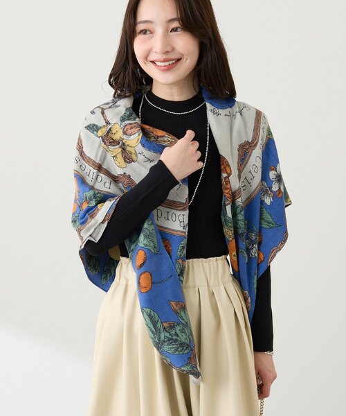 マニプリ】アンティークレシピ120角ストール 【公式通販】