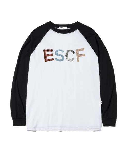ESCAPEFROM(エスケープフロム)の「パッチヴィンテージロゴプリントロングスリーブブラック(Tシャツ/カットソー・レディース・その他・MEDIUM/LARGE/SMALL)」の2枚目の写真