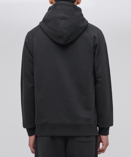 MUSINSA STANDARD（ムシンサスタンダード）の「フード付きスウェットシャツ[ダークグレー]（パーカー・メンズ・その他・XX-LARGE/XXX-LARGE/SMALL/MEDIUM/LARGE/X-LARGE）」の2枚目の写真