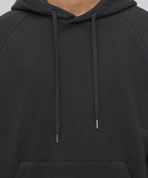 MUSINSA STANDARD（ムシンサスタンダード）の「フード付きスウェットシャツ[ダークグレー]（パーカー・メンズ・その他・XX-LARGE/XXX-LARGE/SMALL/MEDIUM/LARGE/X-LARGE）」の5枚目の写真
